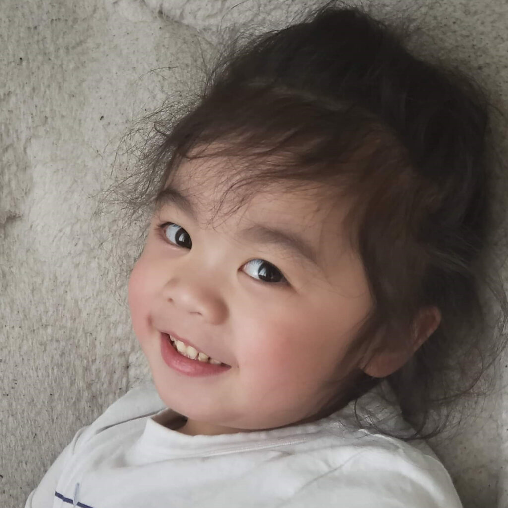 smiling young child