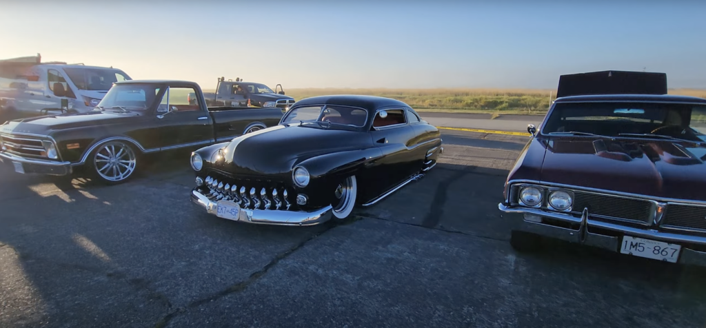 classic cars at a car show